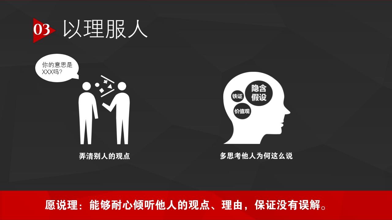 读书笔记《轻松学会独立思考》-以理服人