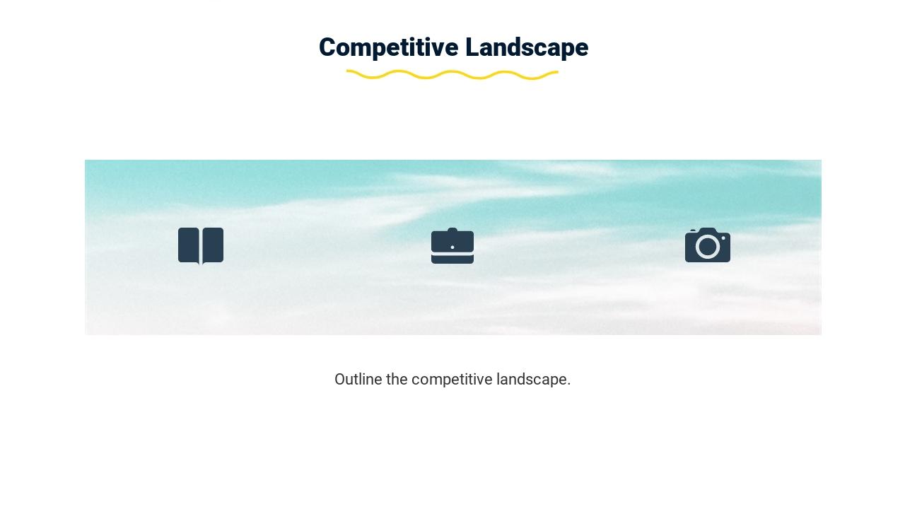 餐饮啤酒饮料生活服务商业计划书PPT-Competitive Landscape