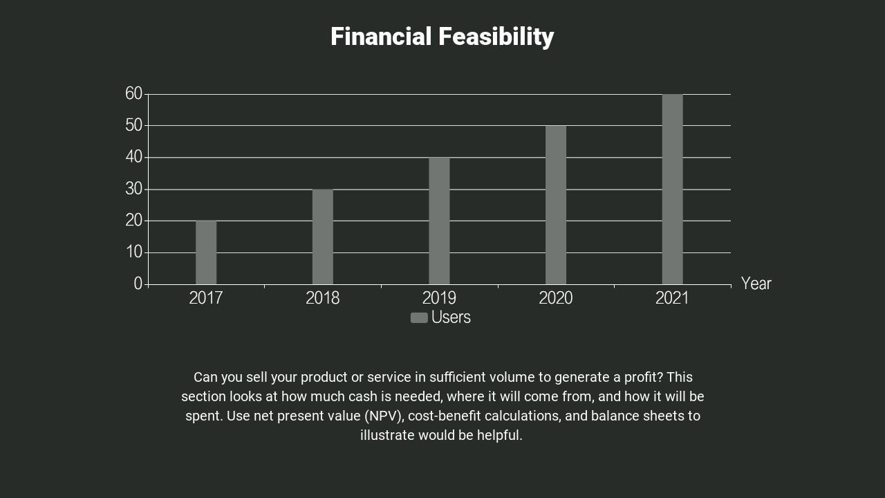 艺术建筑可行性研究报告英文PPT模板-Financial Feasibility