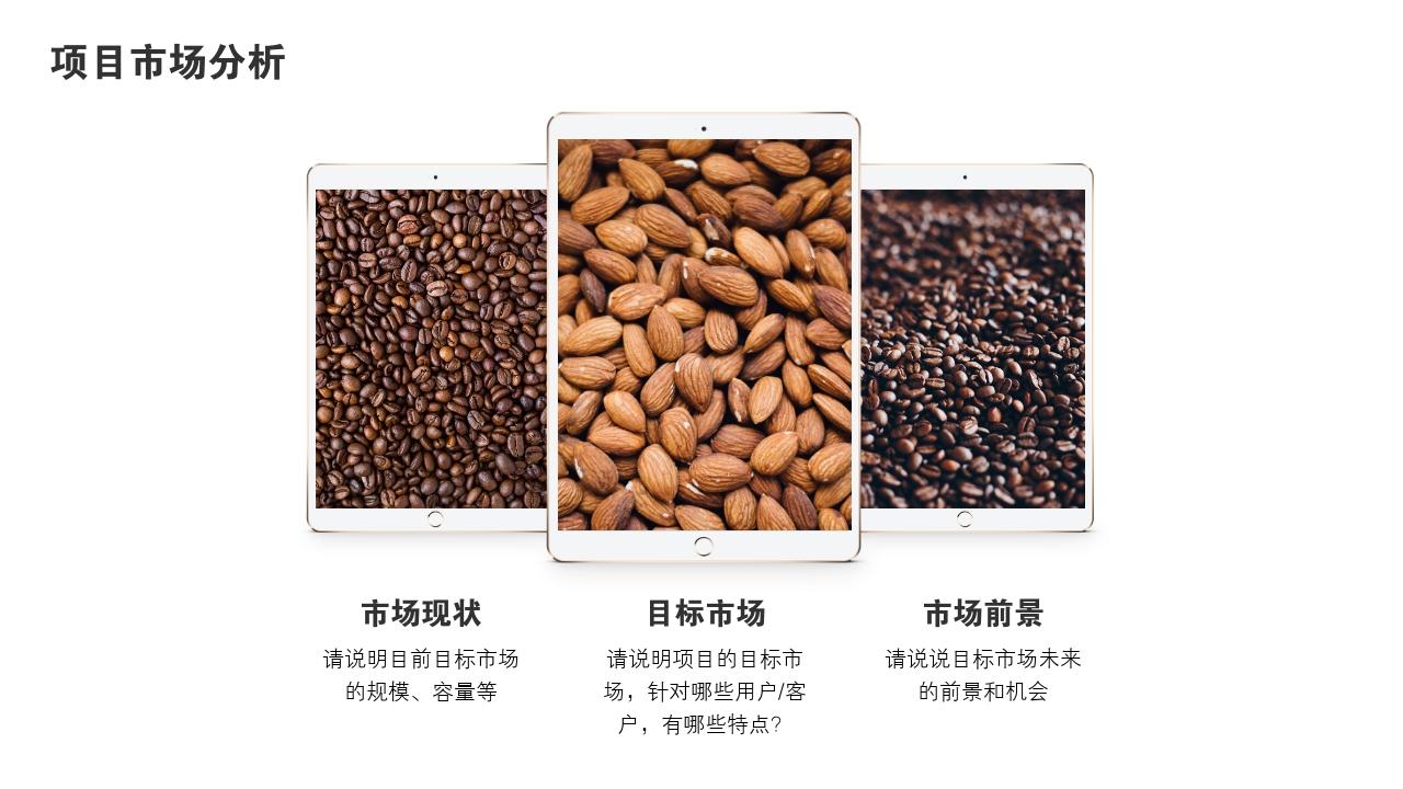 商务通用项目可行性研究PPT模版-项目市场分析