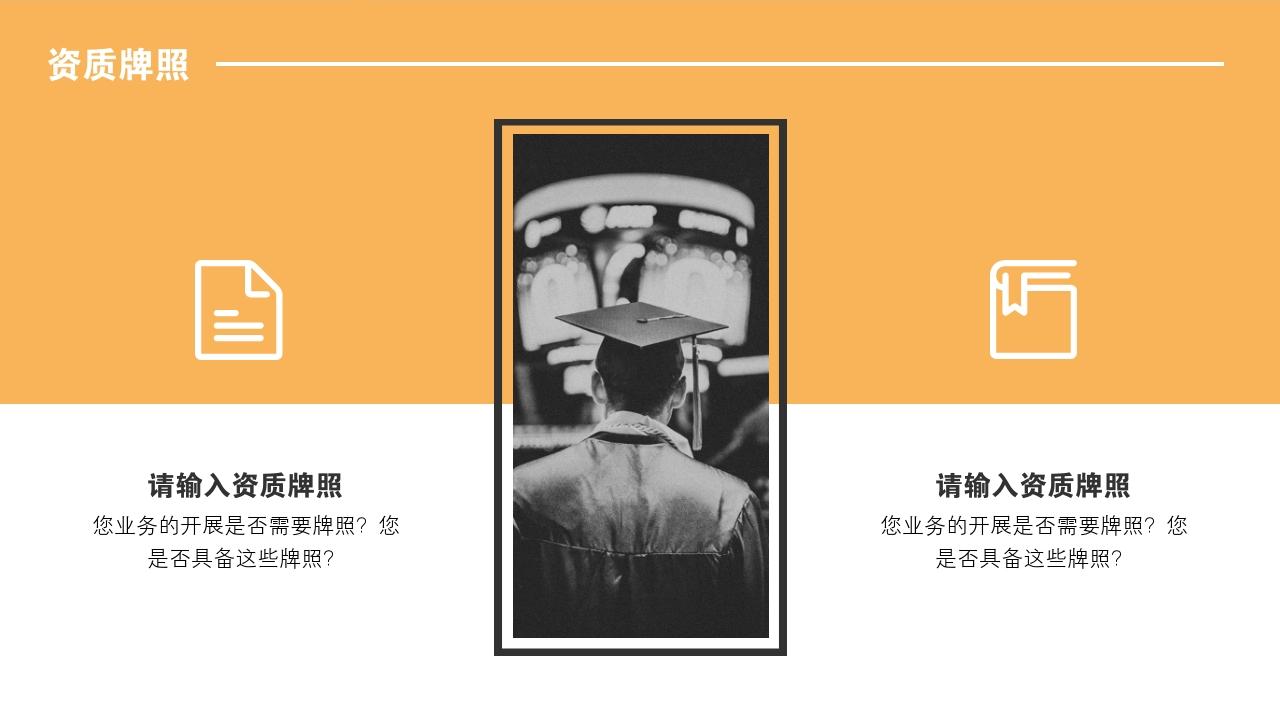 互联网线上教育公司项目商业计划书模版-资质牌照