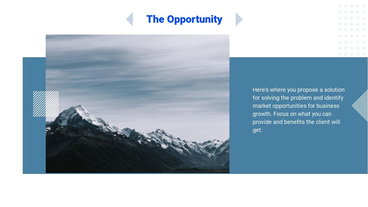 互联网APP商业计划书ppt模板-The Opportunity